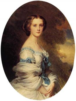 弗朗玆 夏維爾 溫特哈特 Melanie de Bussiere Comtesse Edmond de Pourtales 弗朗玆 夏維爾 溫特哈特 Melanie de Bussiere Comtesse Edmond de Pourtales